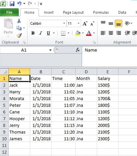 Excel pivot table örnek